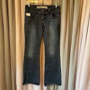 Charlotte Russe Low Rise Flare Jeans Size 6R